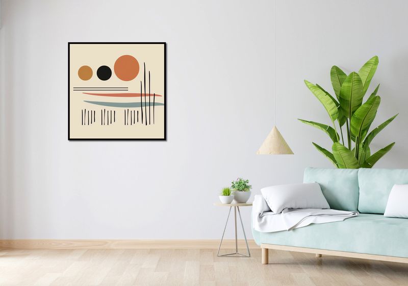Plakat 80x80cm Iluzja Horyzontu zdjęcie 4