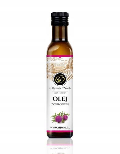 Olej z ostropestu tłoczony na zimno 500ml Niwki na Arena.pl