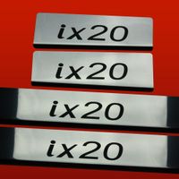 Listwa progowa HYUNDAI IX20 Stal nierdzewna 304 połysk 4szt