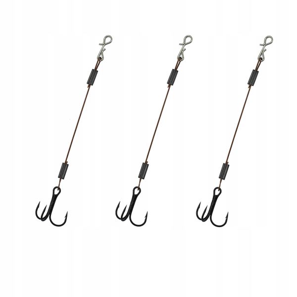 3 x DOZBROJKA kotwica #4 przypon 1x7/ 5,5 cm 15 kg zdjęcie 1