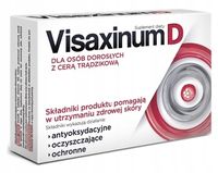 Visaxinum D na trądzik dla dorosłych 30 tabletek