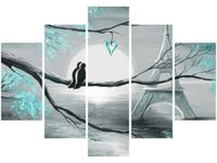 OBRAZ PTAKI ROMANTYCZNYM PARYŻU