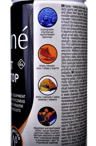 Duży UNIWERSALNY Wodoodporny spray IMPREGNAT DO ODZIEŻY BUTÓW Skóry na Arena.pl