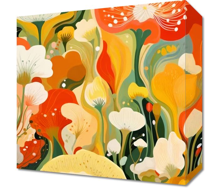 Obraz 30x30cm Kwiatowy Raj zdjęcie 1