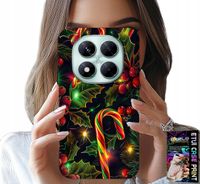 ETUI DO XIAOMI NOTE 14 PRO 5G - LASKA CUKROWA, JEMIOŁA, CHOINKA + SZKŁO