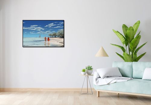 Plakat 91,5x60cm Spokój w Piaskach na Arena.pl