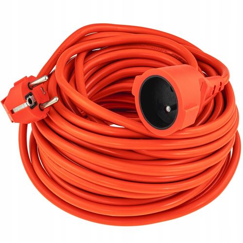 PRZEDŁUŻACZ OGRODOWY DO LAMPEK BUDOWLANY GRUBY POJEDYŃCZY SZNUR na Arena.pl