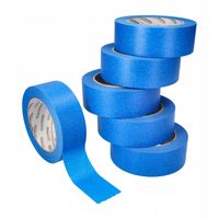 TAŚMA PAPIEROWA MALARSKA NIEBIESKA 38mm/50m 6szt