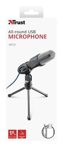 Mikrofon Trust Statyw USB 3,5mm na Arena.pl