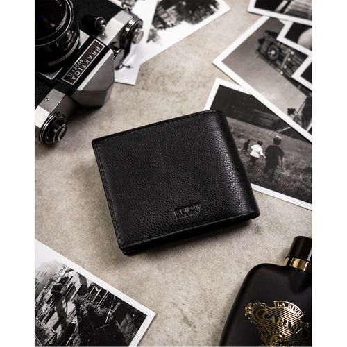 zestaw prezentowy: portfel męski ze skóry naturalnej i brelok - peterson na Arena.pl