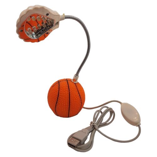 Lampka biurkowa LED USB Piłka do kosza na Arena.pl