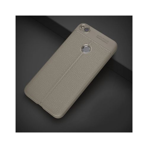 Litchi Pattern Etui Huawei P9 Lite 2017 szare na Arena.pl