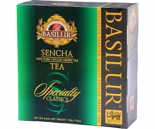 Herbata zielona Basilur Sencha Classics Ceylon - 100 x 1,5 g na Arena.pl