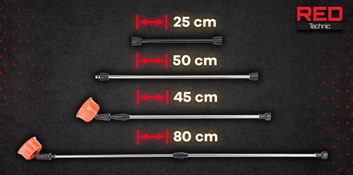 OPRYSKIWACZ AKUMULATOROWY ELEKTRY. 20L PLECAKOWY RED TECHNIC 4 DYSZE na Arena.pl