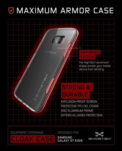 Ghostek Cloak Galaxy S7 Edge Red na Arena.pl