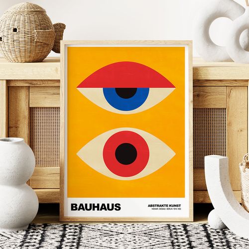 Plakat plakaty bauhaus oko oczy 50x70 cm na Arena.pl