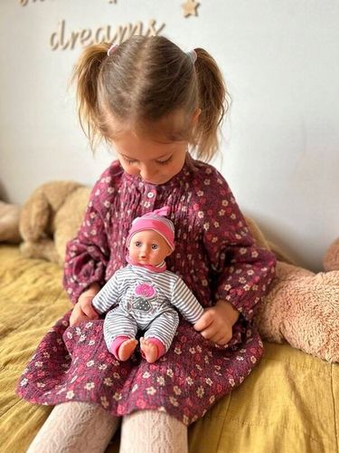 Lalka Bobas Miękka Niemowlę Mówi Śpiewa Interaktywna Niemowlak Mówiąca na Arena.pl