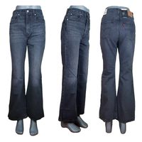 Damskie jeansy Levi's 70's High Flare A08990012 Black Worn In Levis W27/L30