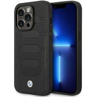 Etui BMW BMHMP14X22RPSK iPhone 14 Pro Max 6,7" czarny/black Leather Seats