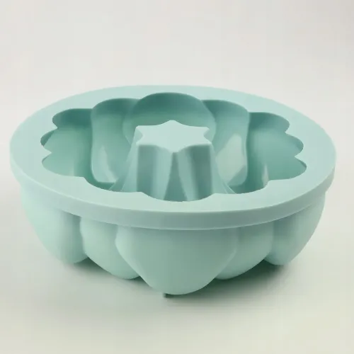 FORMA SILIKONOWA DO DESERÓW BĄBLE 3D OKRĄGŁA MUSY CIASTKA 19,5 x 19,5 CM na Arena.pl