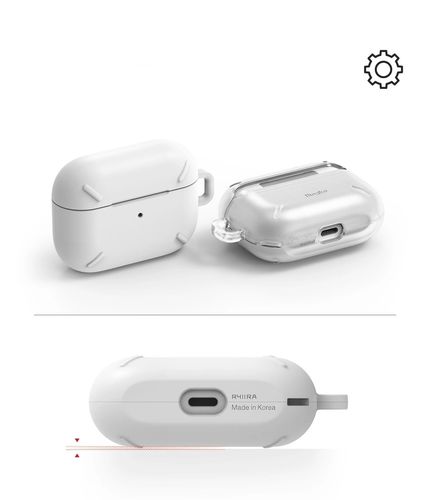 Etui Ringke Layered Case dla Apple AirPods Pro White na Arena.pl