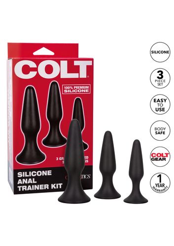 colt silicone anal trainer kit black na Arena.pl