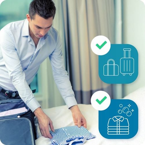 Parownica do ubrań 1500W Steamer parowy Żelazko parowe ZESTAW 32g/min na Arena.pl