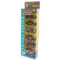 POLICYJNY ZESTAW SAMOCHODZIKÓW DLA DZIECI