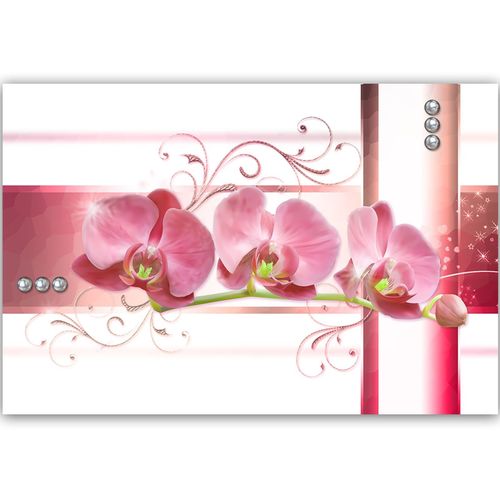 Deco Panel, Storczyki abstrakcja 60x40 na Arena.pl