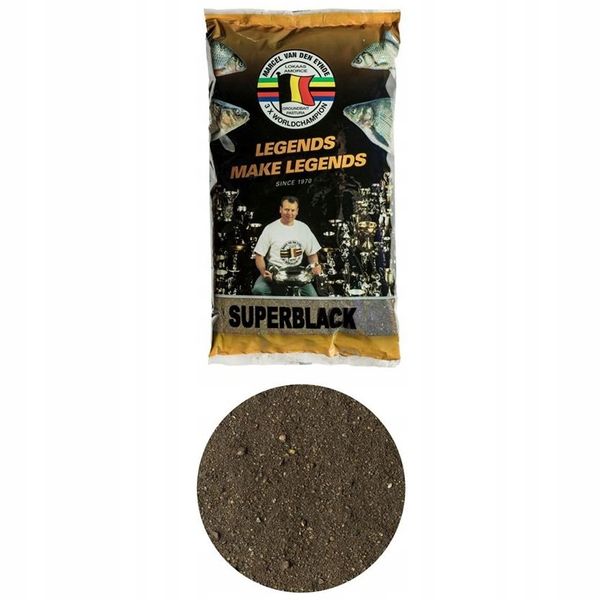 Zanęta MVDE Superblack 1kg zdjęcie 1