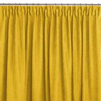 CURT/HOM/MILANA/CHENILLE/PLEAT/D/50/MUSTARD/140x300