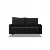 KANAPA SOFA ELMA CZARNA Wersalka Rozkładana Wygodna BONELL