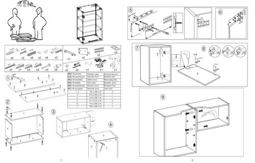 BELLA G-45/72 SZAFKA GÓRNA FRONT: KASZMIR na Arena.pl