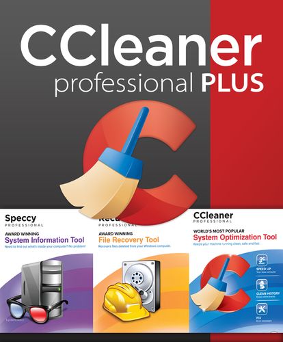 Piriform CCleaner Professional PLUS 3PC / 1Rok na Arena.pl