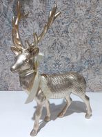 FIGURKA RENIFER JELEŃ DEKORACJA OZDOBNA ŚWIĄTECZNA NA PREZENT POD CHOINKĘ