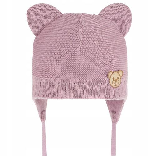 Czapka CZAPECZKA NIEMOWLĘCA dla noworodka wiązana WIOSNA JESIEŃ 36-38cm na Arena.pl