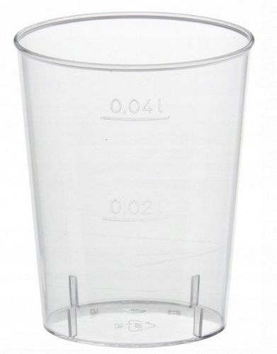 KIELISZEK KIELISZKI DO WÓDKI SHOTÓW LEKÓW PLASTIKOWE SHOT MOCNE 40ML 50 na Arena.pl