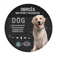 OBROŻA DLA PSA NA KLESZCZE PCHŁY 8 MIESIĘCY 63 CM