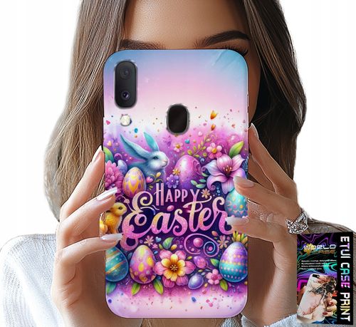 ETUI DO SAMSUNG GALAXY A20E - WESOŁEGO JAJKA, WIELKANOC, PISANKI JAJKA na Arena.pl