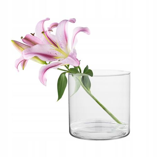 Wazon ŚWIECZNIK Lampion Cylinder 19 cm POJEMNIK Na Kompozycje na Arena.pl