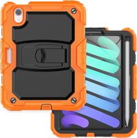 Etui do iPad Mini 6 8,3” z Podstawką i Paskiem na Ramię Pomarańczowe