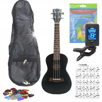 UKULELE KONCERTOWE ŚWIETNE DO NAUKI ładne ciepłe brzmienie 4 kolory ZESTAW