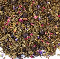 Zielona herbata liściasta WIŚNIOWA 1kg CAŁE WIŚNIE