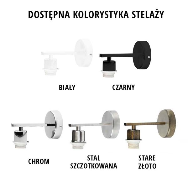 Nowoczesny kinkiet LUANDA zdjęcie 5