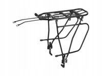 BAGAŻNIK ROWEROWY TYLNU ALU POD SAKWY CZARNY KW-680-09