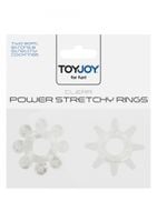power stretchy rings 2pcs transparent