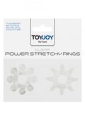power stretchy rings 2pcs transparent