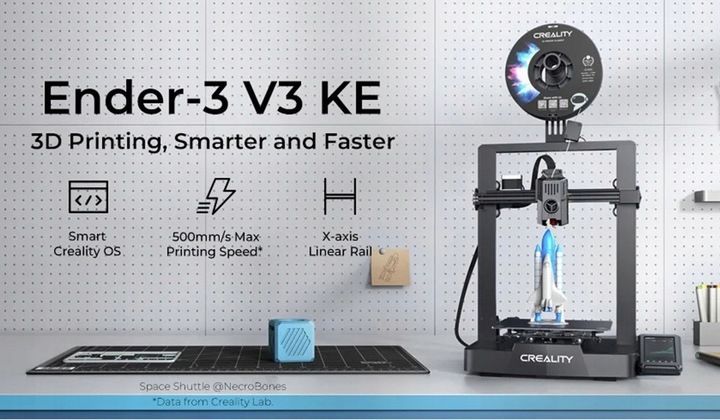 Drukarka 3D Creality Ender-3 V3 KE 500mm/s, 220*220*240mm zdjęcie 14