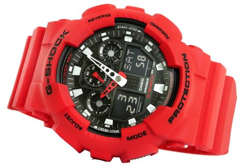 zegarek męski casio g-shock ga-100b-4aer + box na Arena.pl