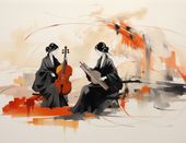 Plakat 65x50cm Harmonia Ciszy